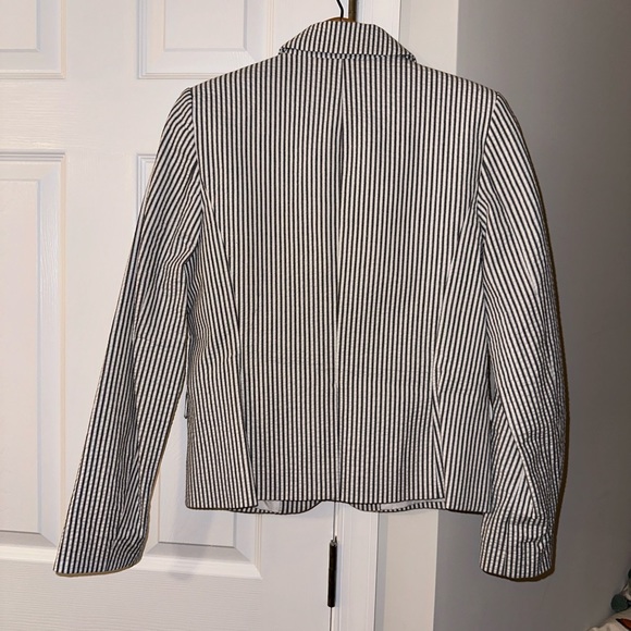 Calvin Klein Stripped Blazer size 4 - Picture 3 of 3